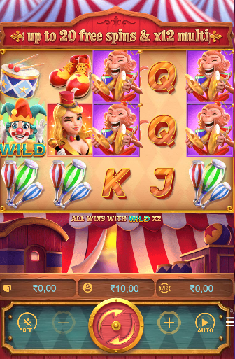 Game interface circus delight 